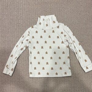 Little English Gingerbread man Turtleneck Shirt